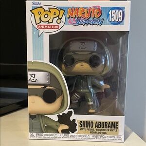 Funko Pop Naruto Shippuden Shino Aburame Green and Black Vinyl Figure